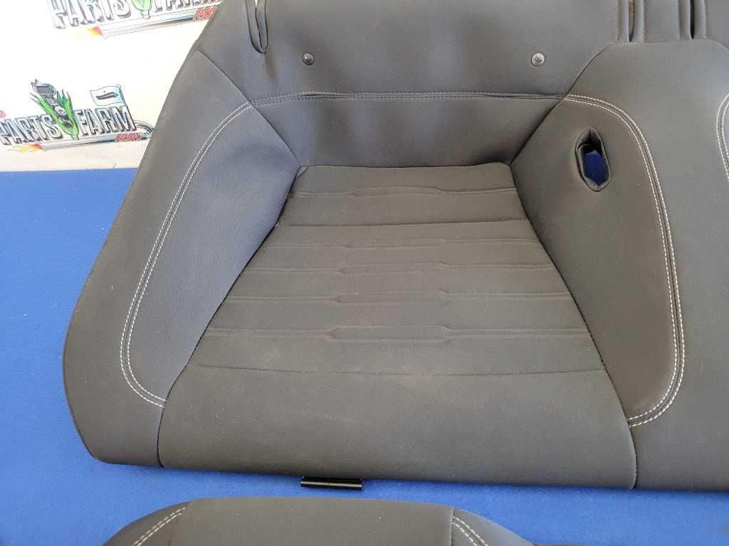 2015-2017 Ford Mustang GT S550 Rear Coupe Cloth Seats Seat Upper Lower 2643 - The Parts Farm