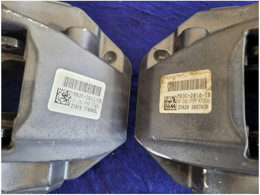 2015-2023 Ford Mustang GT S550 Pair Front 15in Brembo Brake Calipers 2692