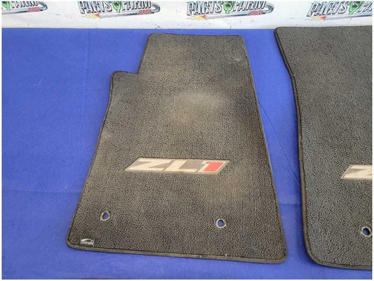 2010-2015 Chevrolet Camaro SS ZL1 Set Floor Mats Carpet Emblem Liner 2760