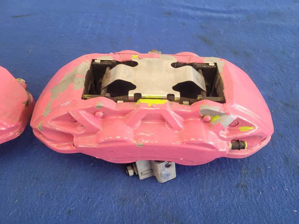 2015-2023 Ford Mustang Pair 14" Performance Front Brake Calipers Pads 2616 - The Parts Farm