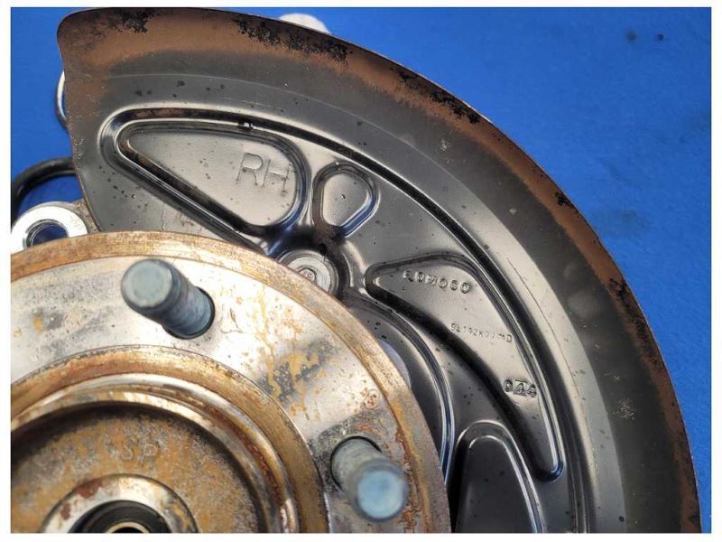 2015-2017 Ford F150 F-150 4x4 Truck Passenger Front Spindle Knuckle Hub 2617 - The Parts Farm