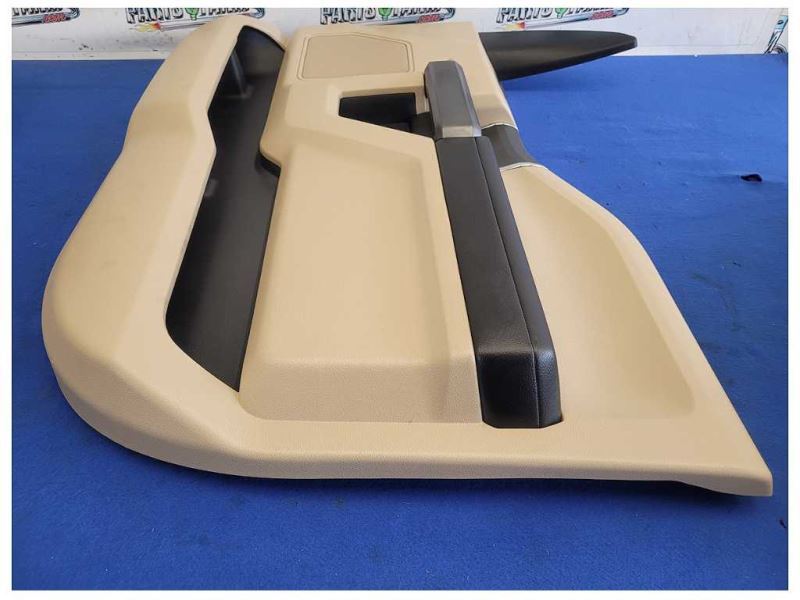 2015-2017 Ford F150 F-150 Pickup Truck Set Door Panels Beige Black Crew Cab 2615 - The Parts Farm