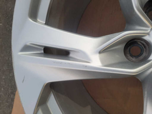 2016-2023 Chevrolet Camaro SS Front Wheel 20x8-1/2 5 Spoke Silver Scuffs
