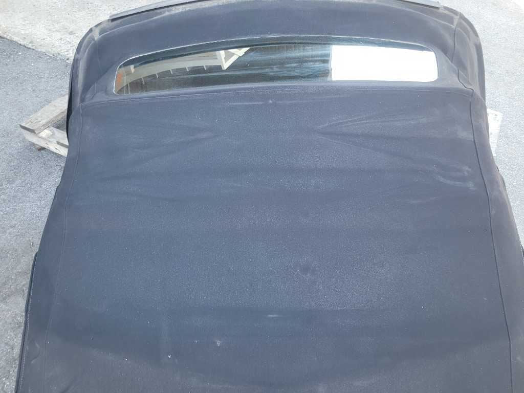 2008-2014 Ford Mustang GT Convertible Top Vinyl Frame Shell Cloth Black 2639 - The Parts Farm
