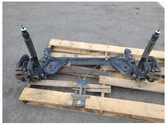 2011-2012 Nissan Leaf Back Axle Rear Subframe Beam Knuckle 1856 - The Parts Farm