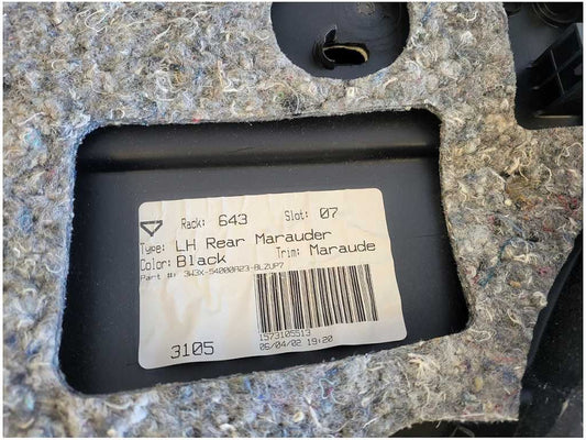 2003-2004 Mercury Marauder Driver Left Rear Door Panel Card 2813