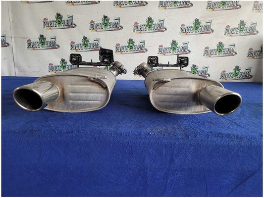 2011-2014 Ford Mustang GT 5.0L Pair Mufflers Exhaust Tip 2883