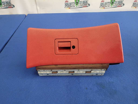 1994-1998 Ford Mustang GT 5.0L Glove Box Passenger Dashboard Trim Red 2631 - The Parts Farm