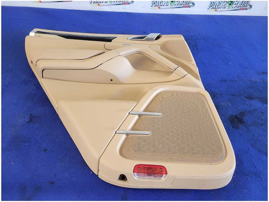 2011-2018 Porsche Cayenne Diesel Driver Rear Door Panel Beige 2579