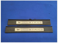 2015-2023 Ford Mustang GT S550 Pair Door Sill Plates Lighted Scuff 2610 - The Parts Farm