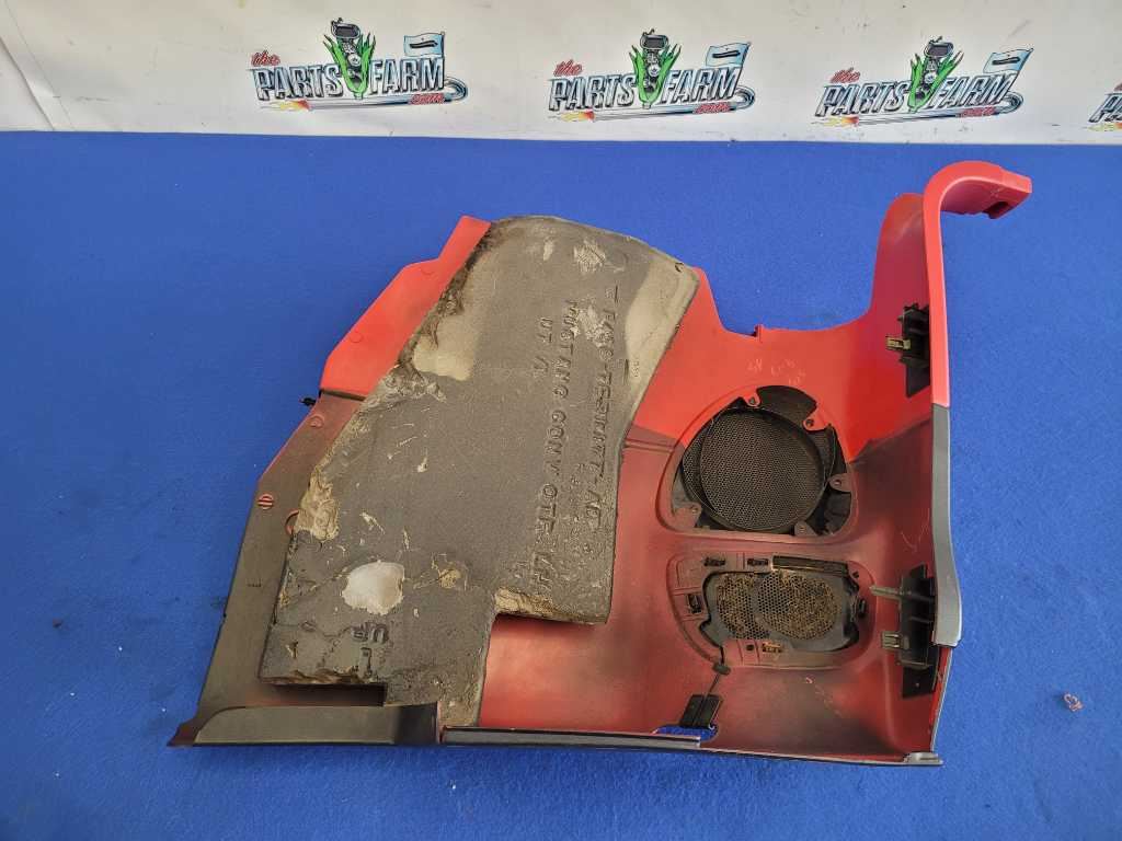 1994-1995 Ford Mustang GT Convertible Driver LH Rear Quarter Trim Red 2631 - The Parts Farm