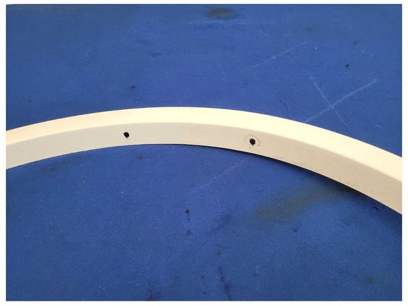 2015-2017 Ford F150 F-150 Truck Driver Front Molding Wheel Trim Paint UX 2617 - The Parts Farm