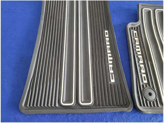 2016-2024 Chevrolet Camaro SS LT1 6.2L Set Coupe Rubber Floor Mats Liner 2894