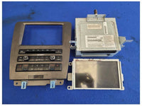 2014 Ford Mustang GT 5.0L Audio Info Screen Radio Control Panel Receiver 2613 - The Parts Farm