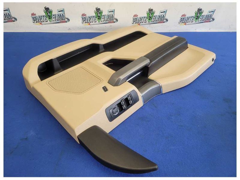 2015-2017 Ford F150 F-150 Pickup Truck Set Door Panels Beige Black Crew Cab 2615 - The Parts Farm