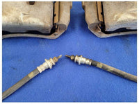 2011-2012 Nissan Leaf Set Front Brake Caliper Pad Hose1856 - The Parts Farm