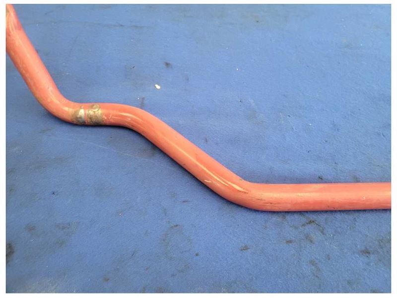 1994-2004 Ford Mustang GT Front Sway Stabilizer Bar Suspension Red - The Parts Farm