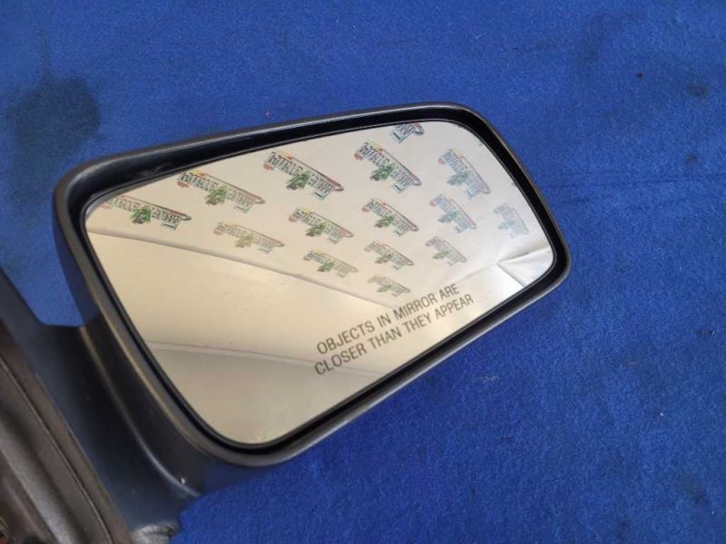 2005-2009 Ford Mustang GT Passenger Left Rear View Mirror Black 2496 - The Parts Farm