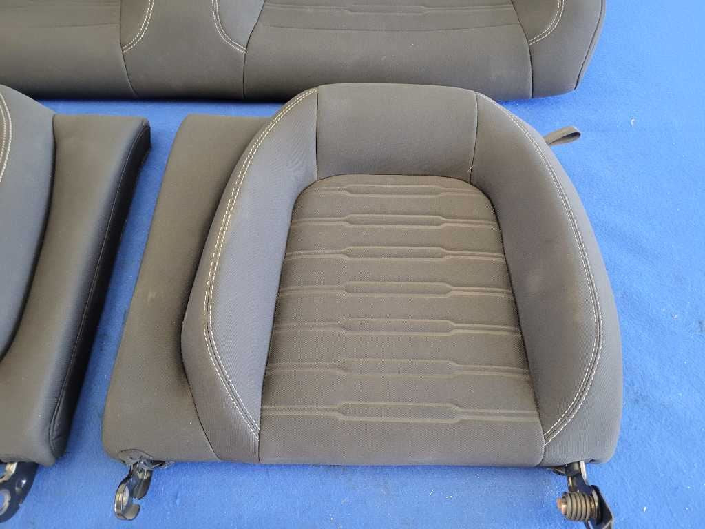 2015-2017 Ford Mustang GT S550 Rear Coupe Cloth Seats Seat Upper Lower 2643 - The Parts Farm