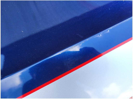2010-2012 Ford Mustang GT GT500 Passenger Front Door Coupe Shell Paint Blue 2852