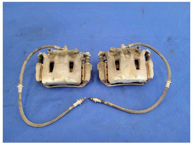 2011-2012 Nissan Leaf Set Front Brake Caliper Pad Hose1856 - The Parts Farm