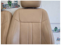 2015-2017 Ford F150 F-150 Truck Set Seats Beige Bucket Covers Crew Cab 2615 - The Parts Farm