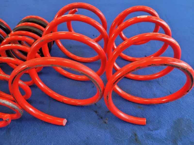 2011-2014 Ford Mustang GT Eibach Sportline Front Back Springs Red Lowering 2633 - The Parts Farm