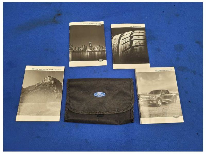 2015 Ford F150 F-150 4x4 Pickup Truck Owner's Manual Pamphlet Book Cover 2617 - The Parts Farm