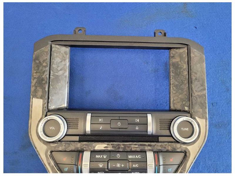2015-2020 Ford Mustang GT S550 Radio Faceplate 8in Screen Heat Cool Seats - The Parts Farm