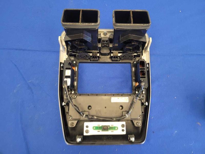 2011-2012 Nissan Leaf Radio Screen Bezel Surround Receiver Center 1856 - The Parts Farm
