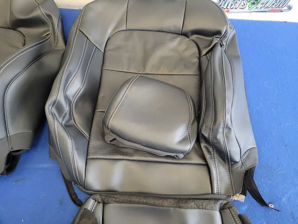 2024 Ford Mustang GT S650 Coupe Set Seat Covers Leather Bucket Front Back M24 - The Parts Farm