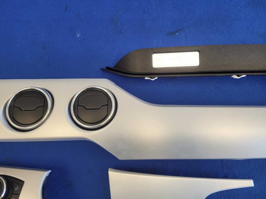 2015-2017 Ford Mustang GT S550 Dash Trim Vent Bezel Gauge Premium Molding 2442 - The Parts Farm