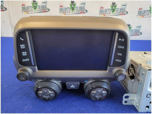 2014 Chevrolet Camaro SS 6.2L Info Screen Receiver Stereo Audio No Nav 2727