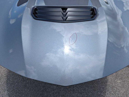 2019-2023 Chevrolet Camaro LS LT SS Front Hood Shell Scoop Vent Paint Silve 1213