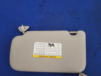 2011-2012 Nissan Leaf Pair Front Sun Visors Shade Mirror Upper Windshield 1856 - The Parts Farm