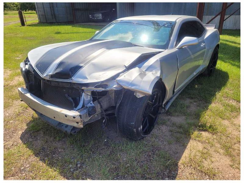 2010-2015 Chevy Camaro SS Driver Rear View Mirror Heat DD1 Paint Silver 2608 - The Parts Farm