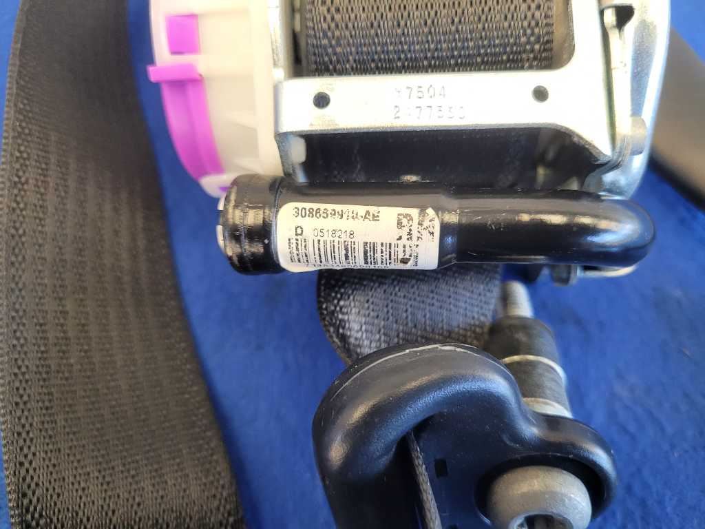 2015-2017 Ford Mustang EcoBoost Passenger Coupe Seat Belt Front Retractor 2652 - The Parts Farm