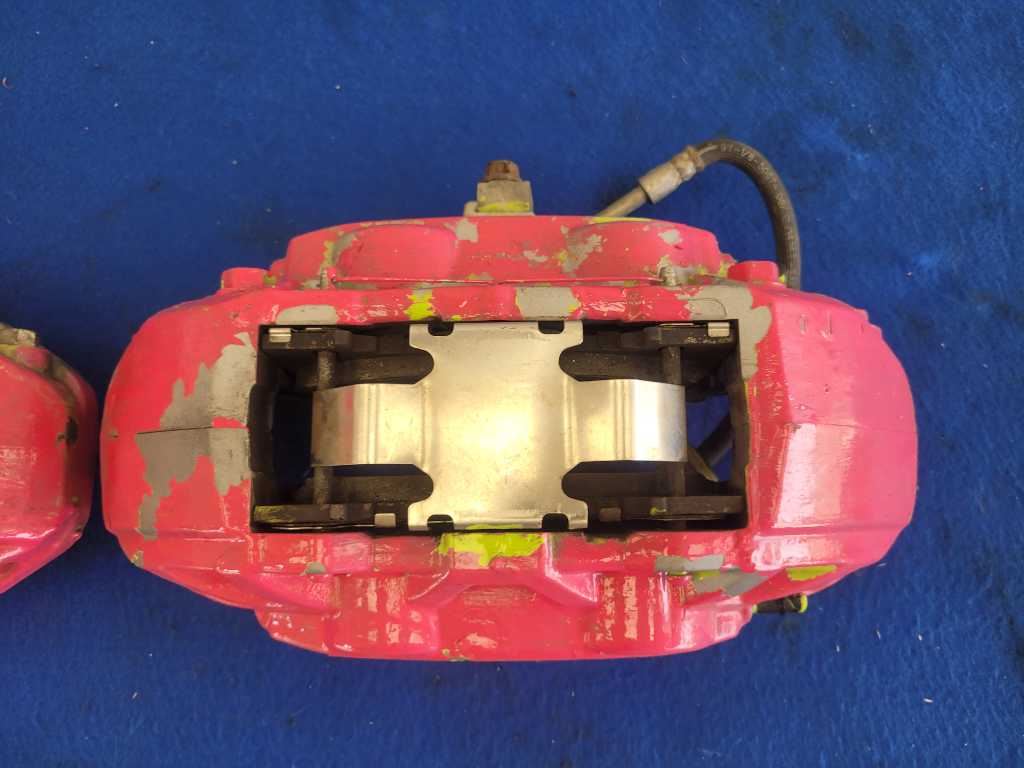 2015-2023 Ford Mustang Pair 14" Performance Front Brake Calipers Pads 2616 - The Parts Farm
