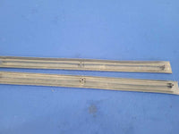 1990 Ford Mustang ASC Mclaren Convertible Pair Scuff Door Sill Plates Blue 2603 - The Parts Farm