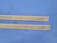 1990 Ford Mustang ASC Mclaren Convertible Pair Scuff Door Sill Plates Blue 2603 - The Parts Farm
