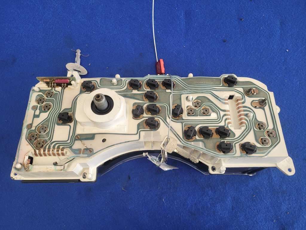 1990 Ford Mustang GT Mclaren Convertible Gauge Cluster 140mph Front Tach 2603 - The Parts Farm
