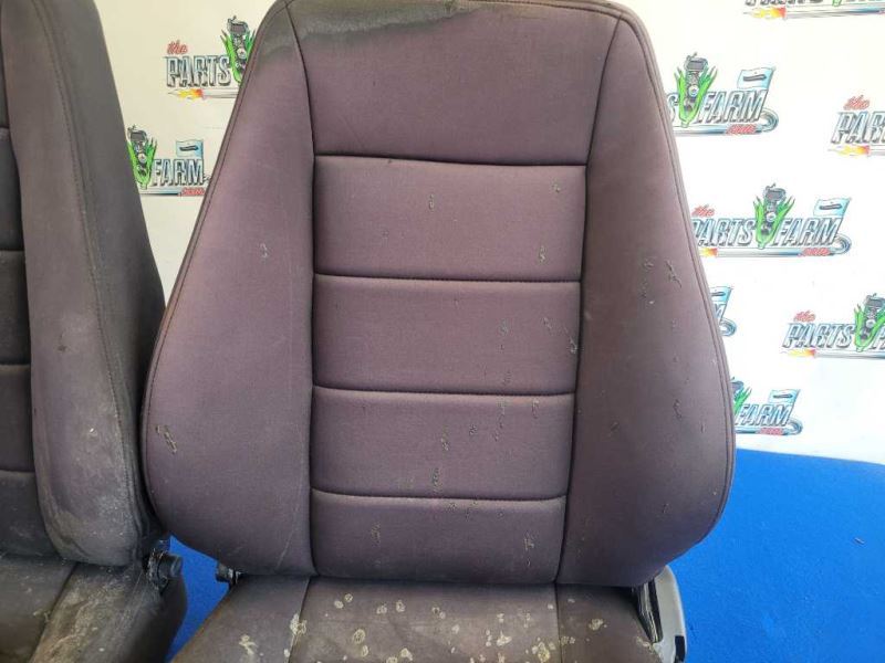 1994-2004 Ford Mustang Cobra GT Corbeau Sport Race Seats Pair Black Cloth 2614 - The Parts Farm