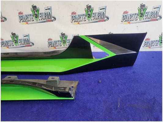 2015-2023 Ford Mustang GT MP Concepts Lower Rocker Panel Green Paint G1 2750