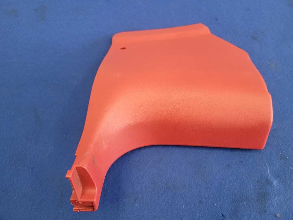 1994-1998 Ford Mustang GT Cobra Passenger RH Lower Kick Panel Trim Red 2631 - The Parts Farm