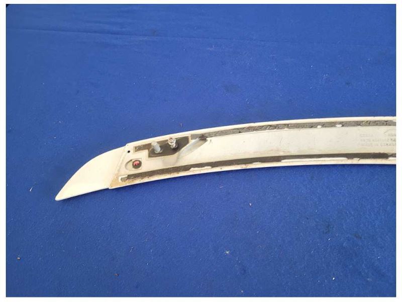 2015-2020 Ford Mustang GT Rear Spoiler Wing Flush Mount Coupe Trunk White - The Parts Farm