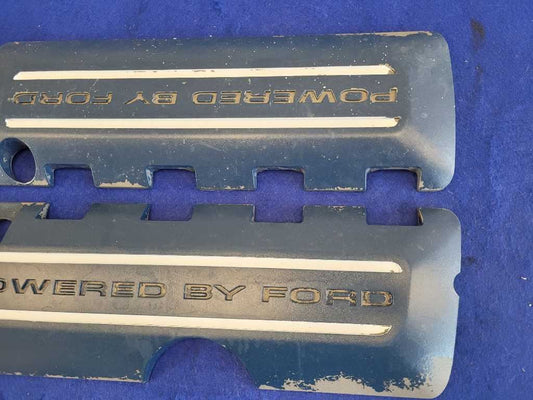 2011-2014 Mustang GT 5.0L Pair Coil Pack Covers RH LH Powered By Ford Panels