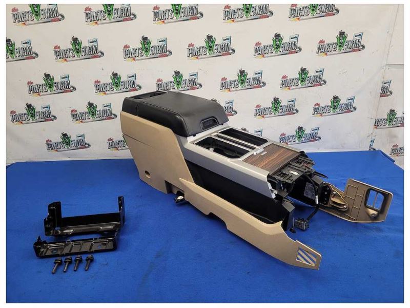 2015-2017 Ford F150 F-150 Pickup Truck Center Console Floor Shifter Tan 2617 - The Parts Farm