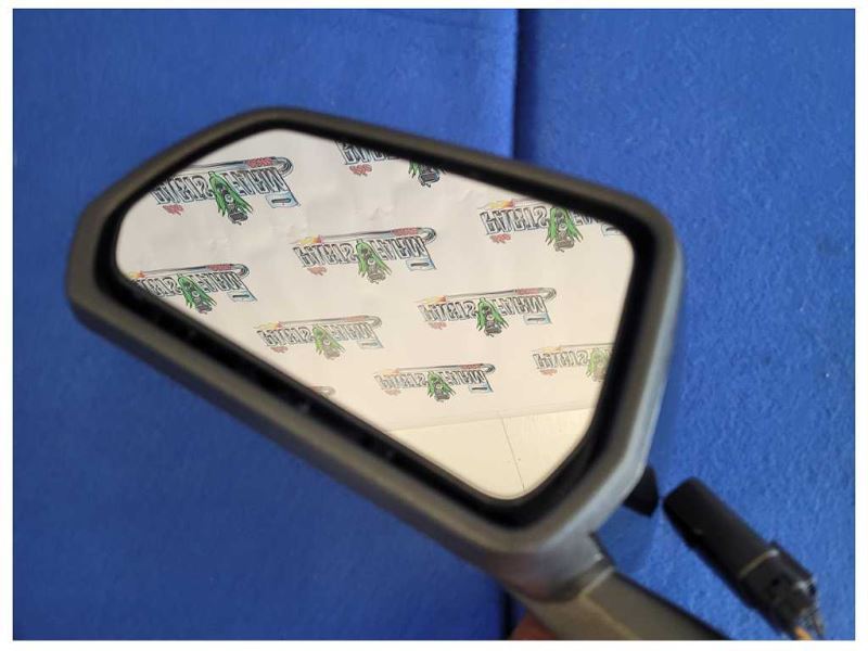 2018-2023 Ford Mustang GT S550 Driver LH Rear View Mirror BLIS Paint M7 2622 - The Parts Farm