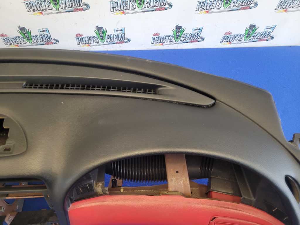 1994-1995 Ford Mustang GT 5.0L Dashboard Panel Cover Black Red 2631 - The Parts Farm