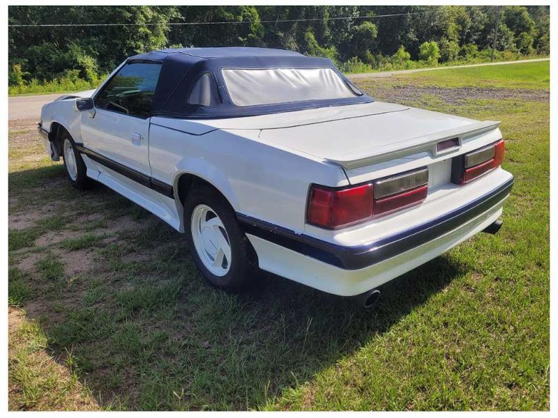 1990 Ford Mustang ASC Mclaren Convertible Passenger Front Lower Kick Panel 2603 - The Parts Farm